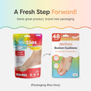 ZenToes Bunion Pads to Wear with Shoes, Waterproof Protectors, 48 Count | Beige | 48 Pack — 8