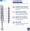 KAILIMENG 9 Linked Rings Metal Puzzle - Adult Hard Puzzle - Brain Teasers Mind Game for Adults - Classical Handheld IQ Trick Toy — 3