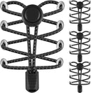 AMLY | 4 Pairs of Elastic No Tie Shoelaces — 1