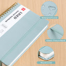 deli Green Lined Spiral Journal Notebook, 160 Pages, A5 (5.5"x8") Hardcover Writing Notebook, College Ruled Spiral Bound Journal for Women & Men - Perfect for Work, School, Office & Note Taking — 5