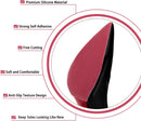 GADEBAO Shoe Sole Protector, 4 Pcs Self Adhesive Shoe Bottom Protector for High Heels, Silicone Anti Slip Shoe Grips on Bottom of Shoes, Non Slip Pads for Shoes (Medium, 6" by 4", Clear) — 6