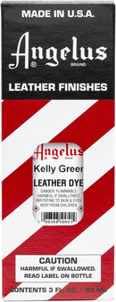Angelus Leather Dye Kelly Green- 3 Ounces — 4