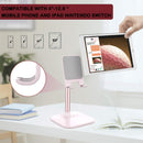 Doboli Cell Phone Stand, Valentine's Day Gifts for Teens Girls Boys Adults Women Men Mom Wife, Phone Stand for Desk, Phone Holder Stand Compatible with iPhone and All Mobile Phones Tablet, Pink photo 2