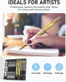 Nicpro Gold Art Mechanical Pencil Set — 6