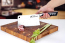 Utopia Kitchen Meat Cleaver Knife 7 Inch Bone Chopper Stainless Steel — 7