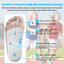 Guamar Removable Arch Support Inserts for Kids: 3 Height Adjustable Orthotic Insoles for Flat Feet Overpronation High Arch Supination Pain Relief Supports Alignment Posture in Children 3/4 — 5