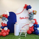 Red White and Blue Balloons for Spider Themed Birthday Party Decorations | Red Blue White — 5