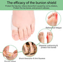 8 PCS Gel Bunion Protector Pads for Big Toe, Bunion Guards & Bunions Cushions Braces for Men and Women to Relief Pain and Prevent Blister & Rubbing & Calluses,Care Your Feet All-Day Night | 4-Pairs — 4