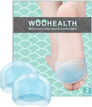 Metatarsal Pads for Women, Mortons Neuroma Pads (2 Pairs Ball of Foot Cushions Pads) for Callus, Metatarsalgia & Forefoot Pain Relief for Men & Women (Light Blue) 1