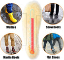 ABUSA Sheepskin Insoles Women's Premium Think Wool Fur Fleece Inserts Cozy & Fluffy 8 1 Pack — 7