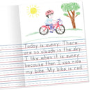 Mead Primary Journal Creative Story Tablet Composition Notebook, 7.5" x 9.75", Grades K-2, 100 Sheets, Color Selected For You (10297) | Pack of 1 — 8