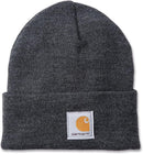 Carhartt Men's Iconic A18 Watch Cap Beanie - Coal Heather — 1
