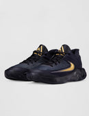 Nike Unisex Adult Giannis Immortality 4 Basketball Shoes - Black/Metallic Gold — 6