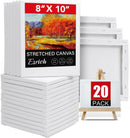 20 Pack Canvases for Painting with 8x10, Painting Canvas for Oil & Acrylic Paint. | 8x10in-20Pack — 1