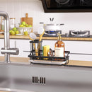 Consumest Sponge Holder for Kitchen Sink - Kitchen Sink Caddy Organizer with Removable Drip Tray for Countertop Dish… — 8