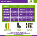 MARS WELLNESS Premium Short Air Cam Walker Boot - X-Large - Fracture, Sprained Ankle/Foot Stabilizer - Broken Toe Walking Boots for Men or Women — 4