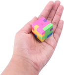 Super Z Outlet 12 Pack Colorful Puzzle Erasers Miniature Pencil Erasers Children Party Favors, Classroom Student Prize Packs, Brain Teasers (Cube) — 2