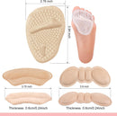 6 Pairs Heel Grips for Women's Shoes, Heel Pads for Shoes, Shoe Cushions for Women High Heel Comfort Pads - Metatarsal Pads Womens, High Heel Inserts & Shoe Inserts for Women 6