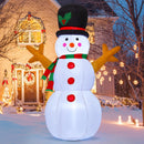 GOOSH 5 FT Christmas Snowman Inflatable Decoration Blow Up Snowman Outdoor Christmas Yard Decoration with Branch Hand Blow Up Holiday Indoor Outdoor Party Garden Yard Decoration — 1
