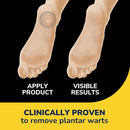 Dr. Scholl's Clear Away Plantar Wart Remover Extra-Thick Bandages for Feet, 24 Treatments - Clinically Proven Effective Wart Removal and Cushioning Pain Relief, Comfortable Multi-Day Coverage Patches — 3