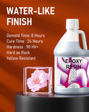 INCLY Epoxy Resin 1 Gallon, Crystal Clear Bubbles Free Resin Supplies — 2