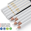 MARKART Professional White Charcoal Pencils Set, 5 Pieces — 2