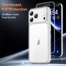 TAURI for iPhone 18 Pro Case/for iPhone 17 Pro Case, Clear — 3