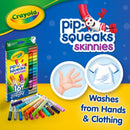 Crayola Pip Squeaks Skinnies Washable Marker Set (16ct), Mini Markers for Toddlers, Thin Coloring Markers for Kids, Spring Crafts Supplies — 4