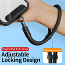 Anti Theft Phone Wrist Strap With 2 Metal Tether Tabs，Adjustable Wristlet & Hand Cell Phone Lanyard for Women and Men photo 5