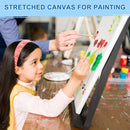 ESRICH Stretched Canvas for Painting, 8 Pack 9x12 Inch Canvas Value Pack,Primed Acid-Free Cotton Blank Canvases, Painting Canvas for Oil & Acrylic Paint. | 9X12IN 8 Packs — 6