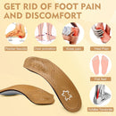 Arch Support Insoles for Women/Men, 3/4 Plantar Fasciitis Insoles — 4