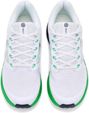 Nike Men's Run Swift 3 Road Running Shoes - White/Midnight Navy-green Spark — 2