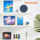 Shuttle Art Color Change Acrylic Paint, 20 Chameleon Colors Acrylic Paint, 60ml/2oz Bottles, Iridescent Colors for Artists, Beginners, Kids Painting & Crafting on Canvas, Rocks, Wood, Fabric, Ceramic | 2 Fl Oz (Pack of 20) — 7