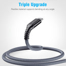 2Pack for Samsung USB C Cable 10FT,3A Fast Charging Nylon Braided Wire 5