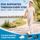 Full-Length Wedge Supination Correction Insoles for Men and Women - US Men 4.5-5/Women 6-6.5 — 4
