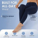 ABSOLUTE SUPPORT Women Compression Leggings 20-30mmHg, Navy, 4X-Large — 4