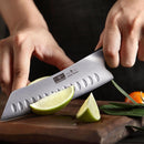 HOSHANHO 7 Inch Japanese Chef Knife, Ultra Sharp Kitchen Santoku Knives — 7