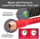 Pocket Hose Copper Head 50 FT Expandable Garden Hose, Pocket Pivot, Nozzle — 4