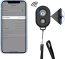 Wireless Camera Remote Shutter for Smartphones (2 Pack), zttopo Wireless Phone Camera Remote Control Compatible with iPhone/Android Cell Phone - Create Amazing Photos and Selfies, Wrist Strap Included photo 2