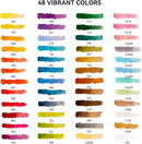 MeiLiang 48 Colors Watercolor Paint Set with Brush | Solid Set 48 Color — 2