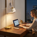 OYEARS 22.2" Modern Desk Lamp, Metal Table Lamp with LED Bulb, Adjustable Reading Lamps for Living Room, Mid Century… — 6