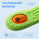 2026 New 4D Cloud Steppers Insoles for Men & Women,Breathable Massage Shoe Inserts,Memory Foam Cushioning Insoles,Shock Absorption & Foot Pain Relief for Plantar Fasciitis(M 10.5-11 / W 12-12.5 290mm) - Gray — 5