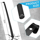 Geelin 2 Pcs 31.5'' Extra Long Metal Shoe Horn for Elderly, Black — 2