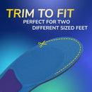 Dr. Scholl’s Adapts to You Insoles for Men, with Self-Molding Foam Technology – Clinically Proven to Adapt to Your Feet, Flexible Arch Support Inserts, Shock-Absorbing, Podiatrist-Tested, Size 8-14 — 8