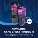 Airplus Plantar Fascia Orthotic Insoles – Precision Arch Support & Gel Cushioning for Heel Spurs, Plantar Fasciitis Relief, Foot Stability – Customizable Trim-to-Fit Design, Shock Absorbing, (1 Pair) - Women's — 2