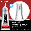 2 PCS 110ml B7000 Rhinestone Glue Clear, Bedazzling Glue for Craft, Jewelry — 4