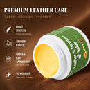 Furniture Salve for Leather, Leather Conditioner, Plant Formula7oz — 4
