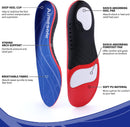 (Standing All Day) Heavy Duty Support Plantar Fasciitis Insoles Arch Support Shoe Inserts Men Women Orthotics Gel Running Insoles for High Arch Pronation Metatarsalgia — 4