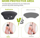 Heel Grips Pads for Women Shoes - Bukihome Heel Inserts Liners Non-Slip for Loose Too Big Shoes - Shoe Cushions Fillers Prevent Blister Callus Rubbing Pain Fatigue Relief, Fits Most Shoe (2 Pairs) - Black | 2-Pair — 3