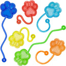 30 PCS Sticky Hands Bulk Party Favors for Kids 4-8,8-12 Year Dog Paw Shape Stretchy Sticky Hand Feet Goodie Bags Stuffers for Kids Treasure Box Toys for Classroom Small Mini Prizes Trinkets — 1